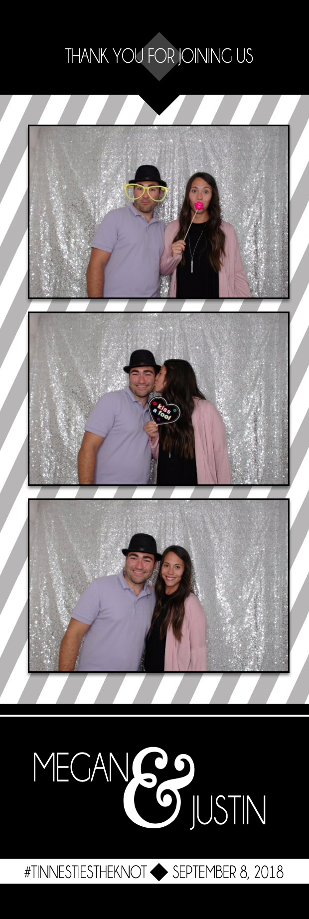 Megan and Justin's Wedding | View more photos from the event at gallery.photoboothbillings.com/u/PhotoBoothBillings/Megan-and-Justins-Wedding